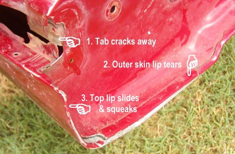 1983 Ford Bronco - Most Bronco owners have had to deal with this at some point due to the swingaway spare. The only lasting repair I've ever heard of is repla…