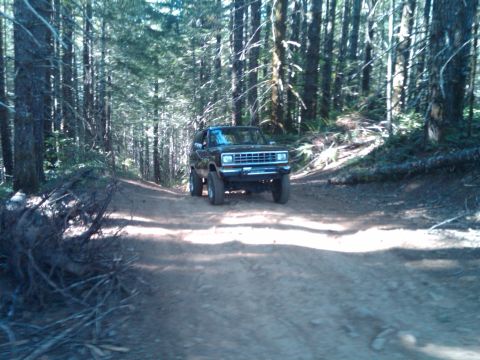 1990 Ford Bronco II - Tillamook State Forest Oregon "University Firepower"