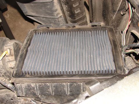 1973 Ford Ranchero - The air filter is a crucial component for engine performance and longevity.