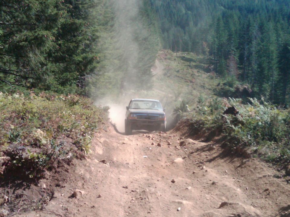 Tillamook State Forest Oregon, "Powerlines" spur trail
