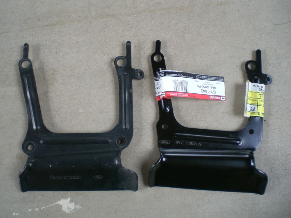 plastic versus aluminum crossover 2000 4g alternator brackets new is aluminum