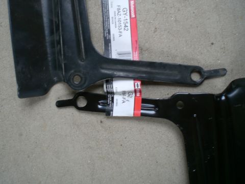 2000 Mercury Grand Marquis - plastic versus aluminum crossover 2000 4g alternator brackets new is aluminum