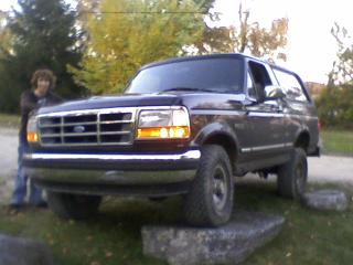 1995 Ford Bronco - First "flex test"