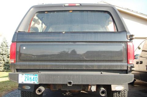 1994 Ford Bronco - Tailgate after. It could use a wash, but you get the picture.