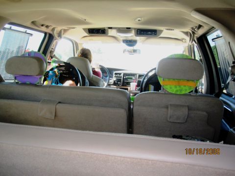 2005 Ford Excursion - 4th Row view road trip