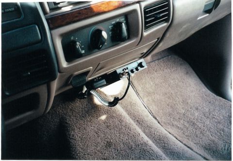 1996 Ford Bronco - Mounted just under the ashtray