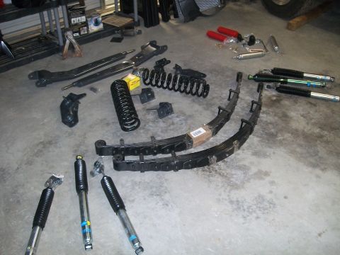 1995 Ford Bronco - The parts are in. Here is one shot.