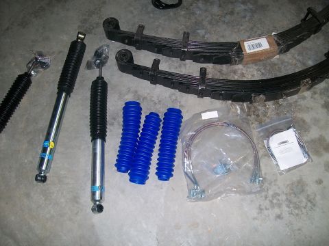 1995 Ford Bronco - Stainless steel brake lines with new blue boots
