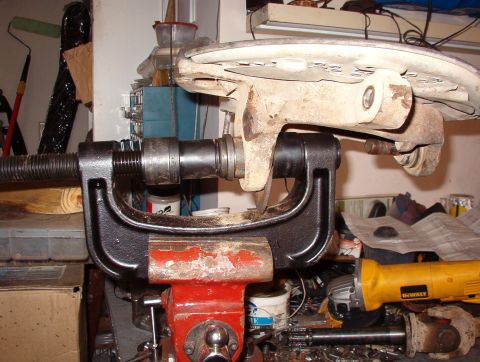 1983 Ford Bronco - Installing the new BJ ([url=https://www.amazon.com/dp/B000C5HPUG/]MotorCraft MCS-10339 ) also took some creativity - IIRC, it's 8 & 7 on th…