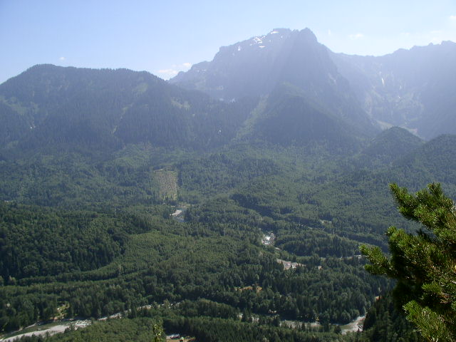 View at the top of Index trail