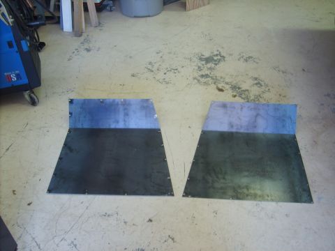 1963 Ford Galaxie - front floor pans I had made