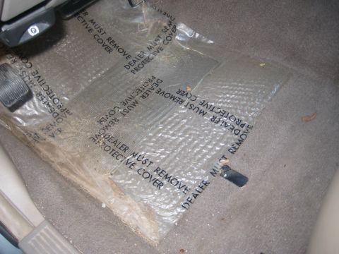 1999 Ford Crown Victoria - The Car only had 113,000kms on it and it still had the plastic on the carpets!!