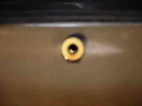 1979 Ford F-250 - Door lock cylinder detail.