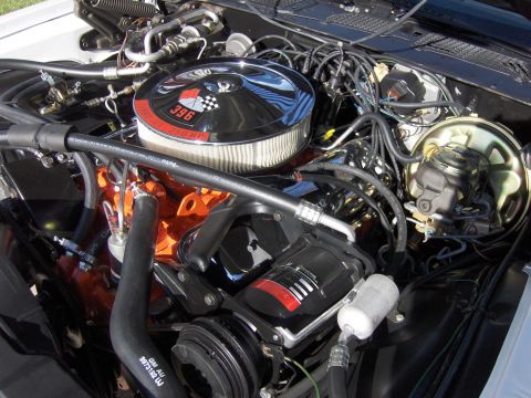 1970 Chevrolet Camaro - Engine bay details include a chrome air cleaner with a '396 350 HP' badge, indicating a 1969 model year.
