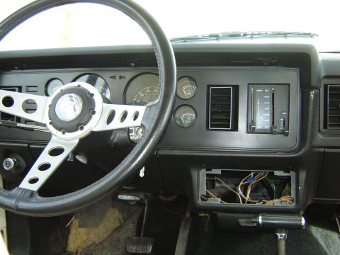 1979 Ford Mustang - cool dash but to bad some cut the radio part up.