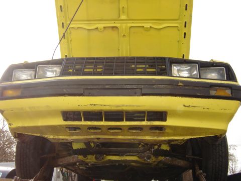 1979 Ford Mustang - you can see more of the damage front bumper