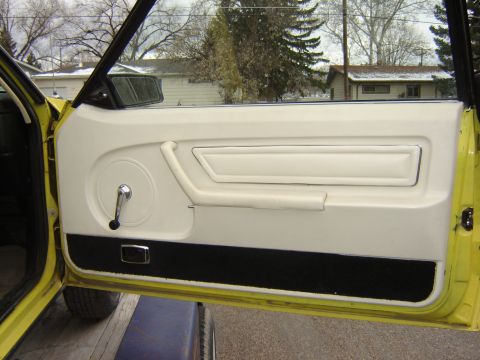 1979 Ford Mustang - white inside and still in good shape