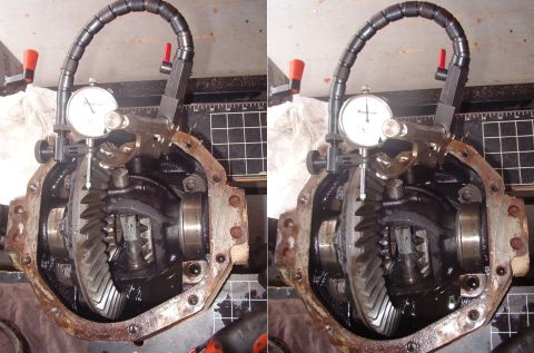 1983 Ford Bronco - After beginning to tear it down, I decided to check the backlash. It's within spec.