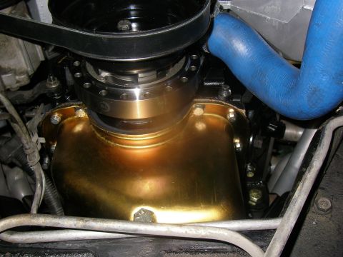 1990 Ford Bronco - Pioneer Harmonic Balancer and Milodon 4x4 Oil Pan