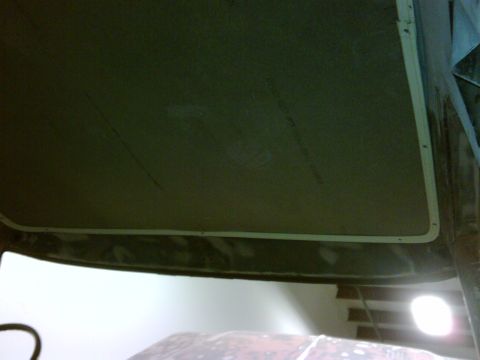 1979 Ford F-250 - The interior headliner panel is visible, with trim around its edges. The registry information may be inaccurate.