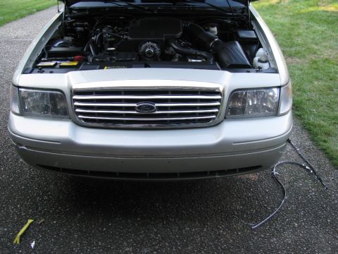 2004 Ford Crown Victoria - Done with the front fascia.
