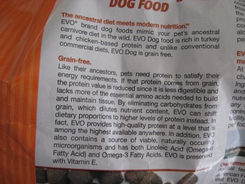 1978 Ford Bronco - This image shows text on dog food packaging, not a vehicle.