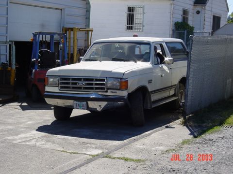 1987 Ford Bronco - It still drives!!