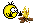 smiley face blowing on a campfire