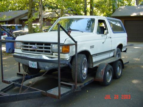 1987 Ford Bronco - Other side