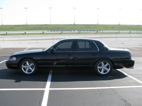 2003 Mercury Marauder - A black 2003 Mercury Marauder is parked at Kentucky Speedway.
