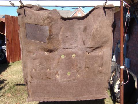 1993 Ford Bronco - The carpets are filthy; not just from being abandoned in the woods for 6 years, but also from the food, drink, & spit cups spilled before.…