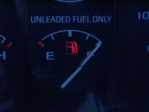 1993 Ford Bronco - On other clusters I've modded, I've drilled a hole for the LED. On this one, I just put the LED behind the fuel icon. It's not as obvious w…