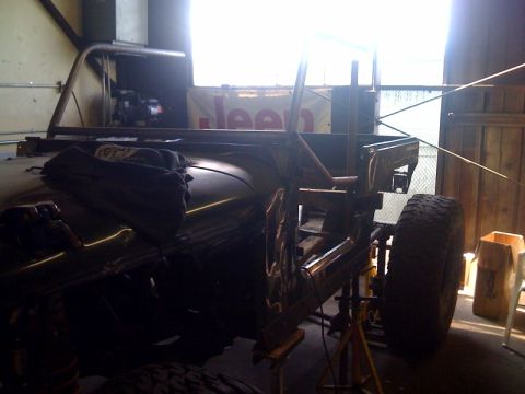 1994 Jeep Wrangler “Partially Erect YJ”