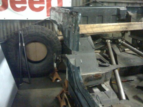 1994 Jeep Wrangler “Partially Erect YJ”