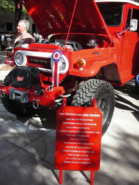 1998 Ford Crown Victoria - This 1967 Toyota FJ45 Land Cruiser features a 2008 GM Escalade powertrain and custom modifications.