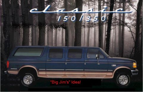 1993 Ford Bronco - My concept of a a Family SUV for me, wife, and four kids!