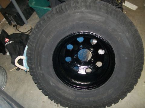 1995 Ford Bronco - Wheel after