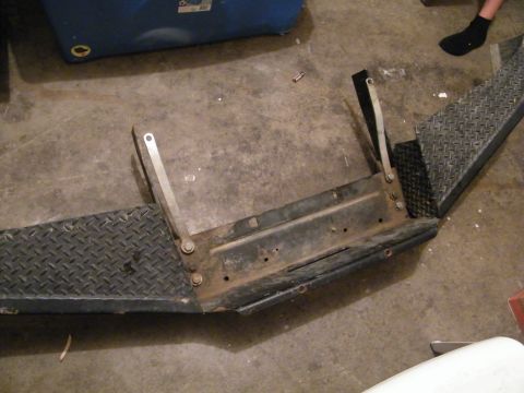 1982 Ford Bronco - This is a custom bumper assembly, not a factory part from a 1982 Ford Bronco.