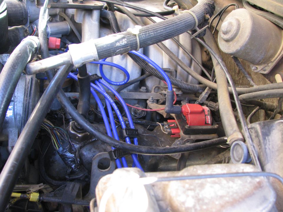 moved coil from under a/c compressor to where the air filter housing used to be.