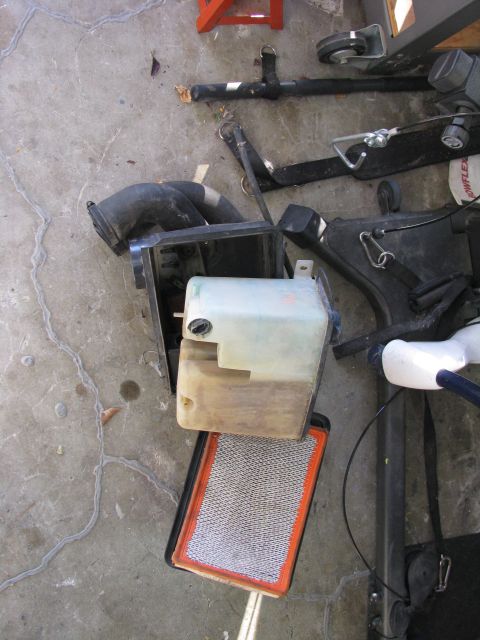 1986 Ford Bronco - original air filter housing that was over the engine...pos.