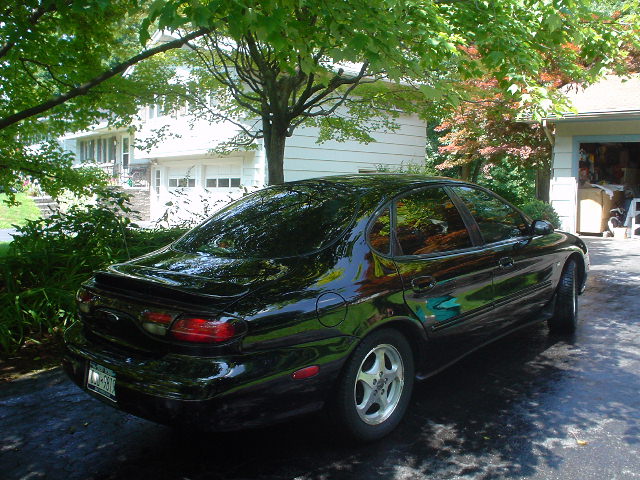 Heres a good picture of the back window with the 30% tint.