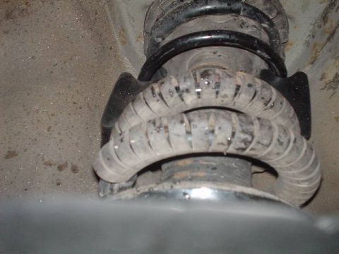 1999 Ford Taurus - This is a picture of the coil spacers i used to raise the sagging back end of my car. It raised it about 3/4" - 1". It also helped firm up…