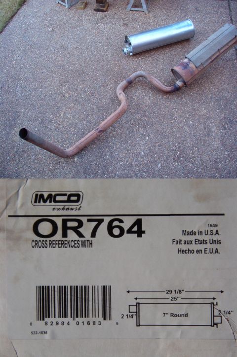 1993 Ford Bronco - To get a free muffler without paying Midas to install it, I had to give up the receipt - GOOD RIDDANCE. I expect this muffler to outlast th…