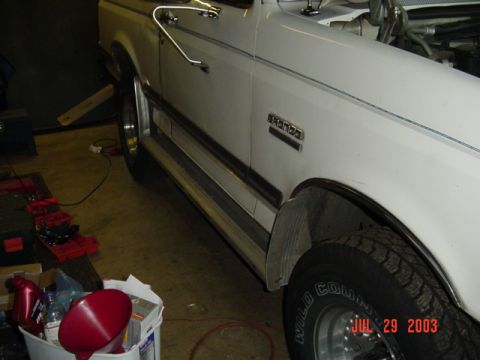 1987 Ford Bronco - Running board