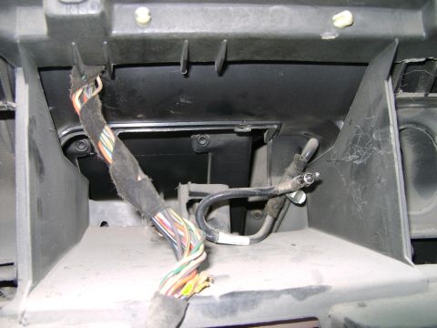 cluster & instrument panel cleaning