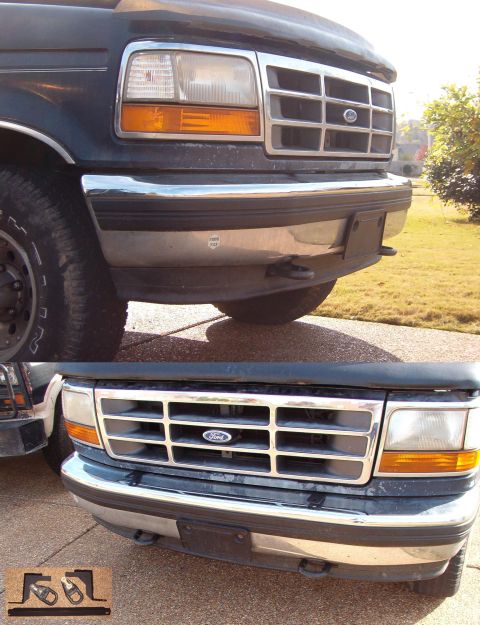 1993 Ford Bronco - These factory Ford recovery eyes mount to 3 parts, one of which has no welding or bending. They attach using only their factory fasteners,…