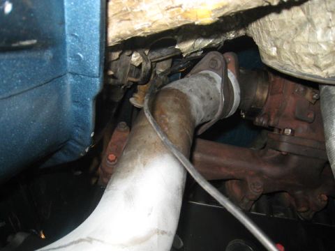 1976 Ford F-250 - down pipe