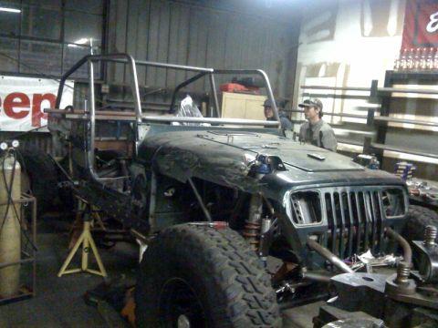 1994 Jeep Wrangler “Partially Erect YJ”
