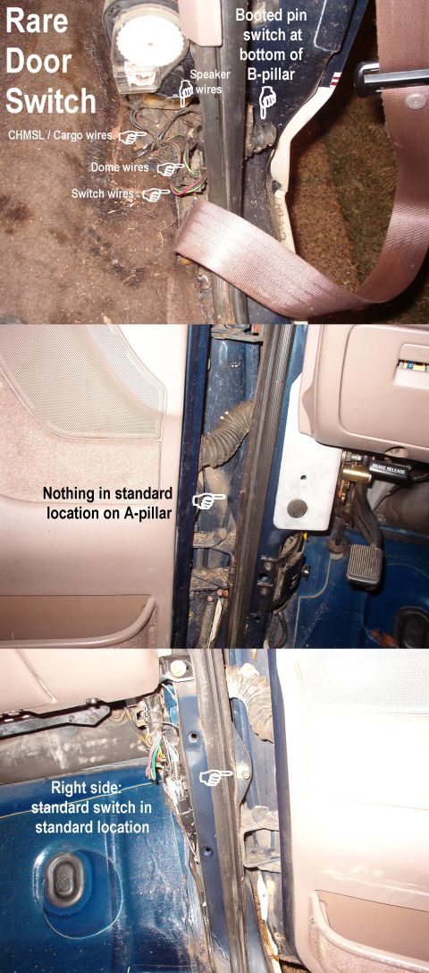 1983 Ford Bronco - Rare Door Switch apparently only used in '92-93, for no apparent reason. This truck does not have factory anti-theft or RKE. [url=http://ww…