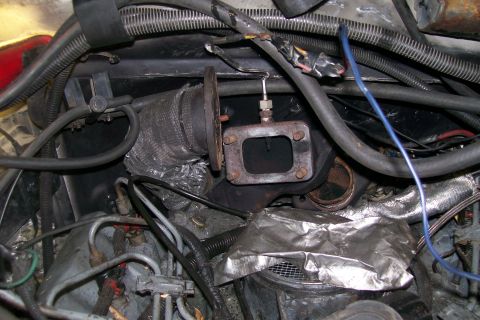 1992 Ford C-350 (Centurion Conversions) - Turbo pipes and turbo mount installed.
